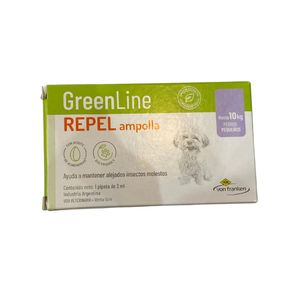 GreenLine Ampolla Repelente Para Perros Hasta 10 Kg