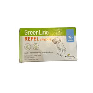 Greenline Ampolla Repelente Para Perro + 20 kg