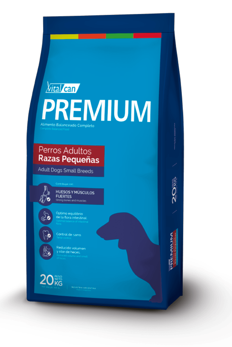 Vitalcan Premium Perro Adulto Raza Pequeña 20 Kg