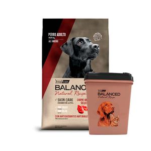 Vitalcan Balanced Natural Recipe Perro Carne Argentina Seleccionada x 15 Kg