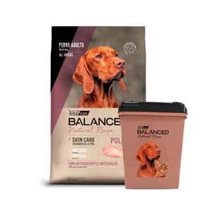 Vitalcan Balanced Natural Recipe Perro Pollo x 15 kg