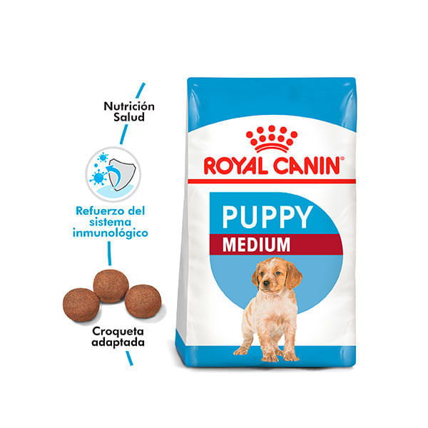 Royal Canin Medium Puppy X 15 Kg Natural Life