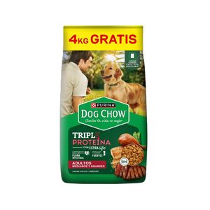Dog Chow Adulto Mediano Grande Triple Proteína x 20+4 Kg