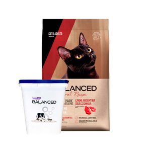 Vitalcan Balanced Natural Recipe Gato Carne Argentina Seleccionada x 3 Kg