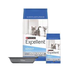 Excellent Smart Gato Adulto Pollo, Carne y Arroz x 7,5 Kg