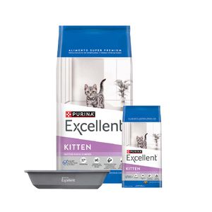 Excellent Smart Gatitos Pollo, Carne y Arroz x 7,5 Kg