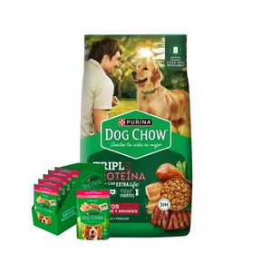 Dog Chow Adulto Mediano Grande Triple Proteína x 20 Kg