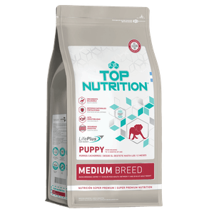 Top Nutrition Perros Cachorros Razas Medianas x 7,5Kg