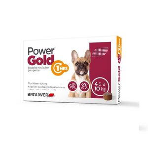 Comprimido Power Gold 30 días de 4 a 10 Kg