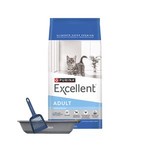 Excellent Smart Gato Adulto Pollo, Carne y Arroz x 7,5 Kg