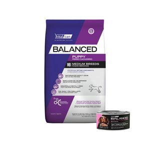 Vitalcan Balanced Perro Cachorro Mediano X 3 Kg