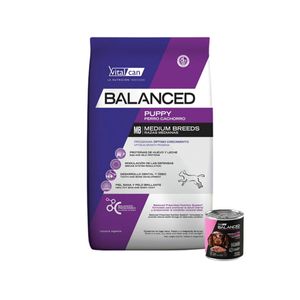 Vitalcan Balanced Perro Cachorro Mediano X 12 Kg