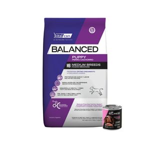 Vitalcan Balanced Perro Cachorro Mediano X 20 Kg