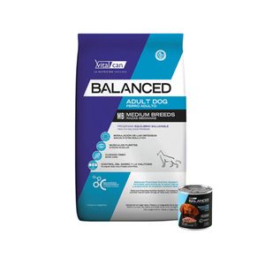 Vitalcan Balanced Perro Adulto Mediano X 12 Kg