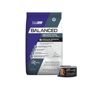 Vitalcan Balanced Perro Senior Mediano X 3 Kg