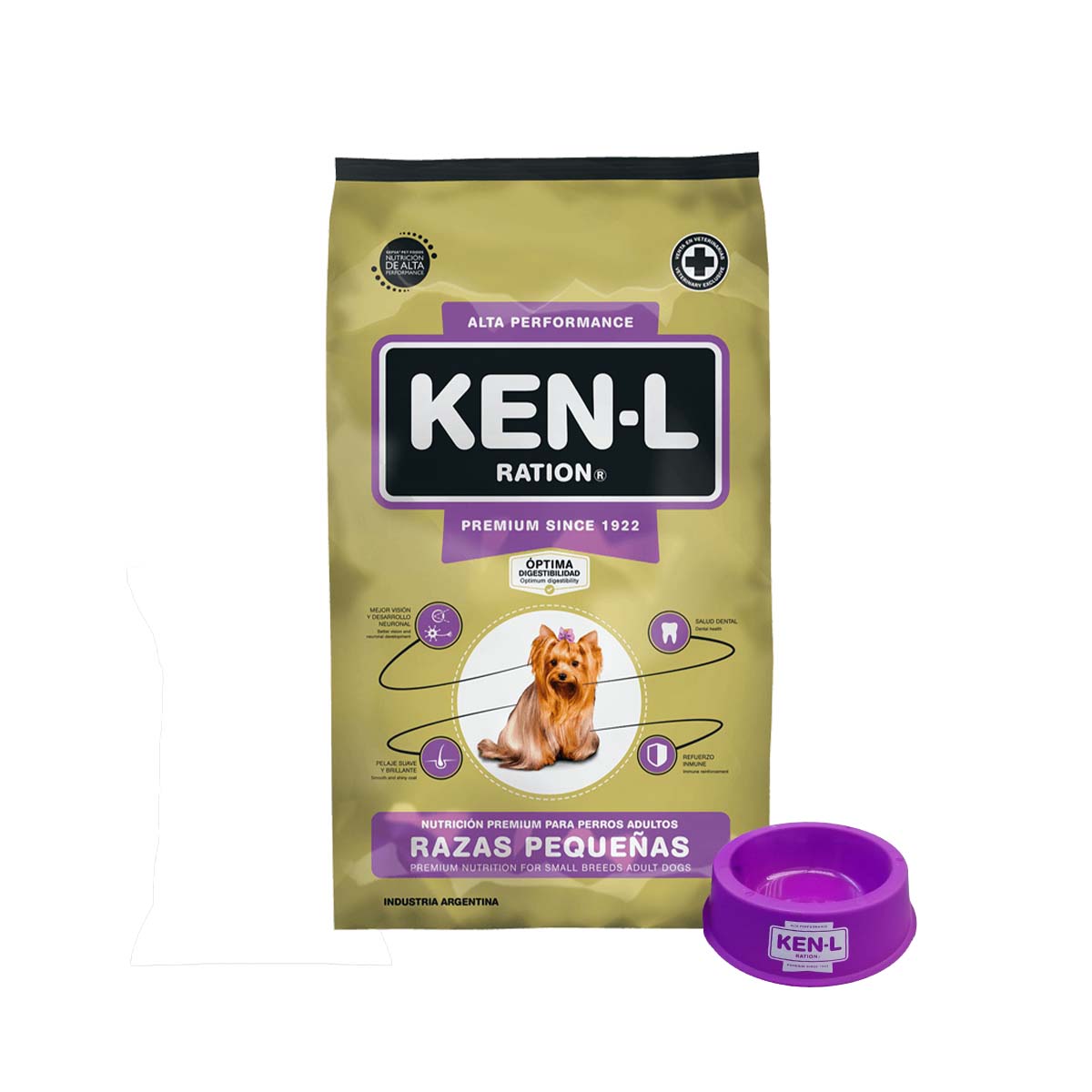 Ken-L Ration Premium Adultos Razas Pequeñas x 7,5 Kg