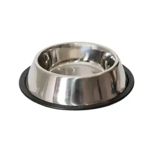 Comedero de Acero Inoxidable Antideslizante 18 Cm