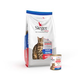 Sieger Katze Gato Adulto High Quality Protein x 10 kg